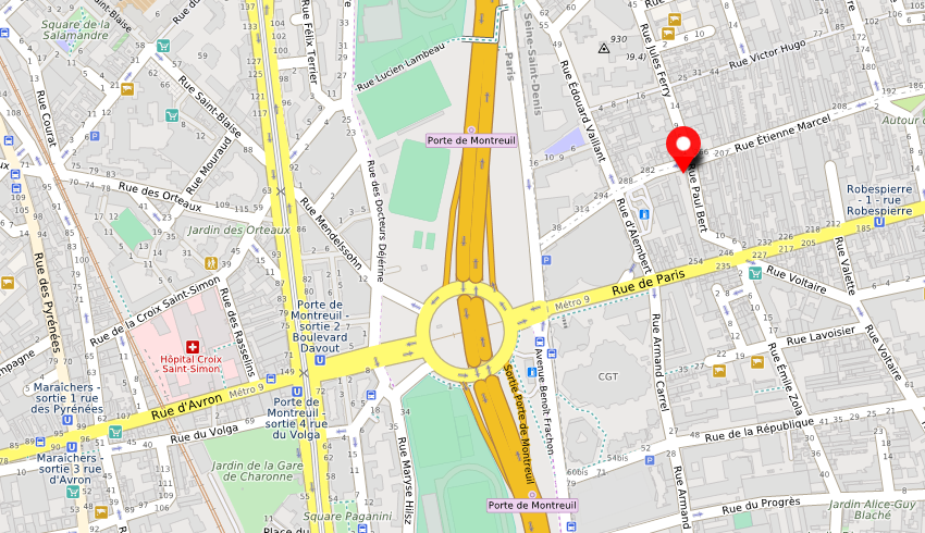 Gelberg 217 rue Etienne Marcel à Montreuil (93)